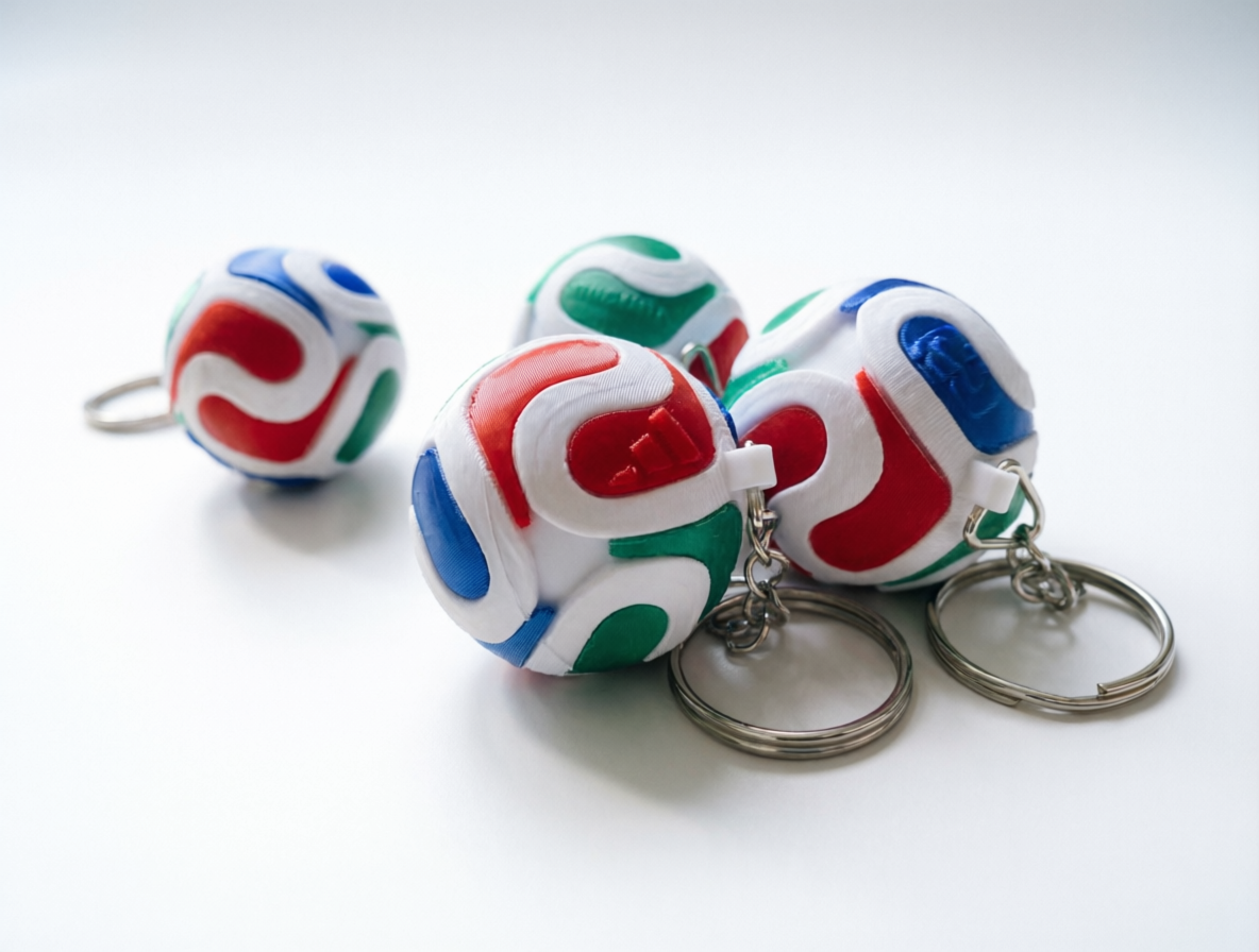 Trionda Ball 2026 World Cup keychain